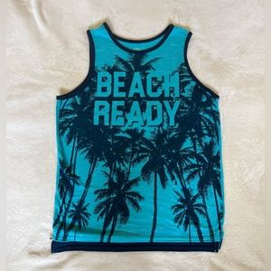 Beach ready YOUTH BOYS TANK SIZE 14 light weight (USED)